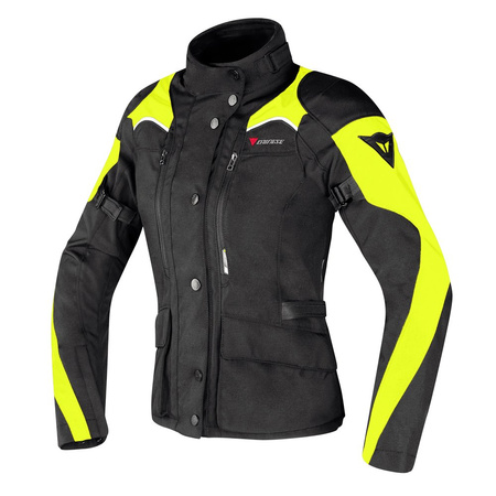 Kurtka Dainese Tempest D-Dry Lady czarna fluo