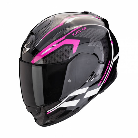 Kask Scorpion Exo-491 Kripta czrano różowy