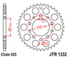 Zębatka tylna JTR1332,38