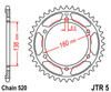 Zębatka tylna JTR5.45