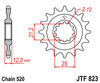 Zębatka przednia JTF823.15