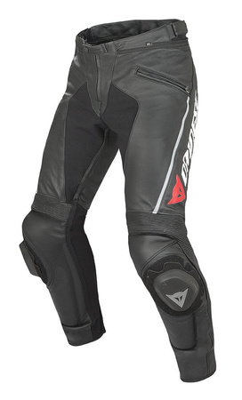 Spodnie Dainese Delta Pro C2 Pelle Przedłużane czarne