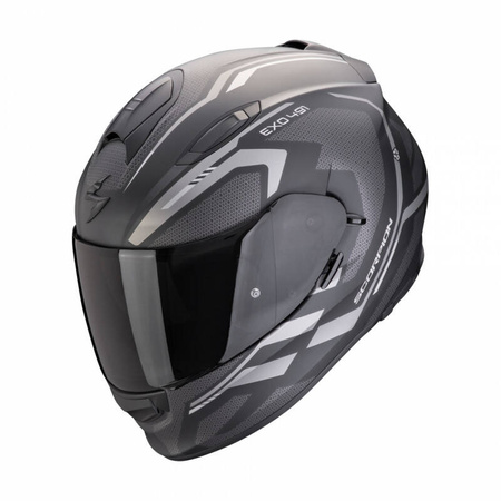 Kask Scorpion Exo-491 Kripta czarno szary mat