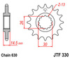 Zębatka przednia JTF330.15